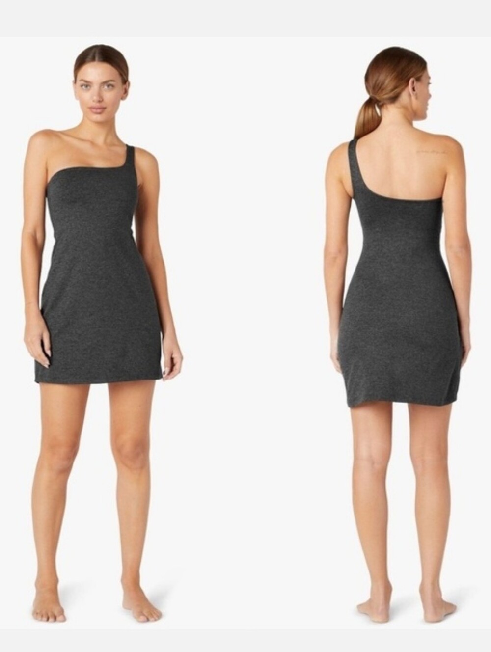 Beyond Yoga Spacedye One & Only One Shoulder Tennis Active Dress Size XS